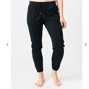 Black joggers